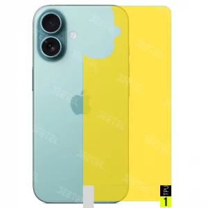 برچسب نانو پشت گوشی IPHONE 16 مدل شفاف آنتی شوک