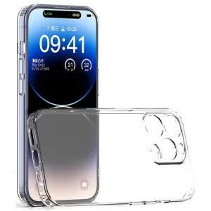 قاب شفاف محافظ لنزدار گوشی IPHONE 16 Pro Max مدل ژله ای از برند اسپیس