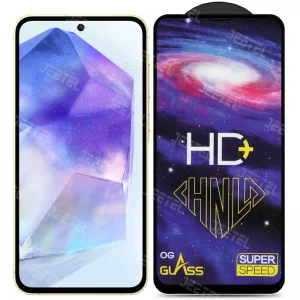 گلس تمام صفحه گوشی سامسونگ Galaxy A55 مدل HD Plus