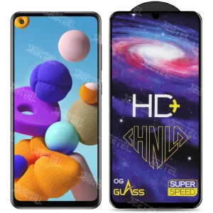 گلس تمام صفحه شیشه ای سامسونگ Galaxy A21s مدل HD Plus
