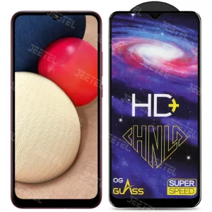 گلس تمام صفحه شیشه ای سامسونگ Galaxy A02s مدل HD Plus