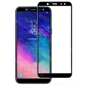 گلس تمام صفحه شیشه ای سامسونگ Galaxy A6 Plus مدل HD Plus