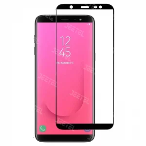 گلس تمام صفحه شیشه ای سامسونگ Galaxy J8 مدل HD Plus