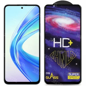 گلس تمام صفحه شیشه ای هانر Honor X7B مدل HD Plus