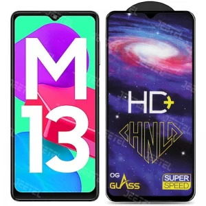 گلس تمام صفحه شیشه ای سامسونگ Galaxy M13 4G مدل HD Plus