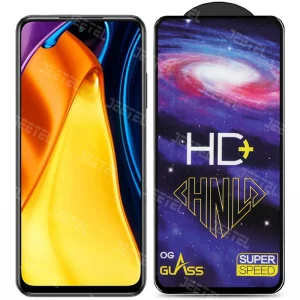 گلس تمام صفحه شیشه ای شیائومی Poco M3 Pro مدل HD Plus