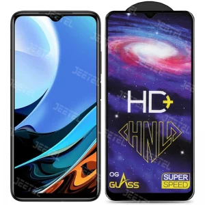 گلس تمام صفحه شیشه ای شیائومی Redmi 9T مدل HD Plus