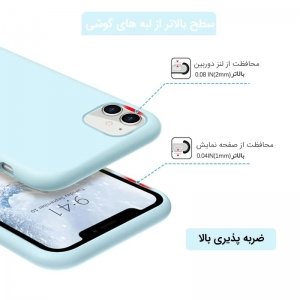 کاور سیلیکونی تک رنگ اورجینال Xiaomi Redmi Note 13 Pro Plus مدل پاک کنی ضدلک (ساخت ویتنام)