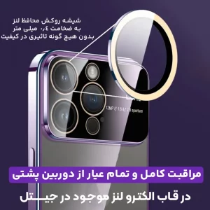 قاب اورجینال الکترو لنز برای گوشی Xiaomi POCO X5 مدل Q SERIES