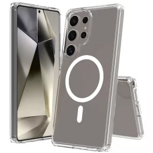 قاب مگ سیف شفاف مناسب برای Samsung Galaxy S25 Ultra (پک سامسونگ استوری)