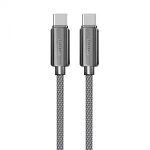 کابل شارژ Type-C به Type-C به طول 1 متر و توان 60 وات از برند ایرلدوم مدل Earldom EC-188C-C (100% اورجینال)