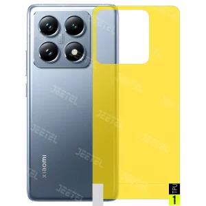 برچسب نانو پشت گوشی Xiaomi 14T Pro مدل فول کاور شفاف آنتی شوک