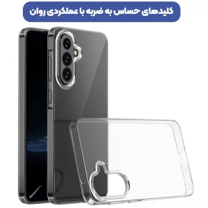 قاب گوشی ژله ای شفاف طرح Slim مناسب برای Samsung Galaxy A56