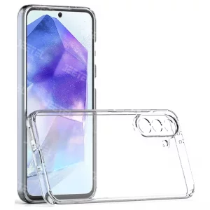 قاب شفاف گوشی Samsung Galaxy A36 مدل ژله ای محافظ لنزدار