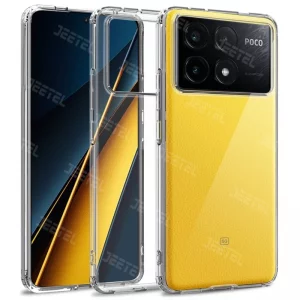 قاب گوشی ژله ای شفاف طرح Slim مناسب برای Xiaomi Poco F6 Pro
