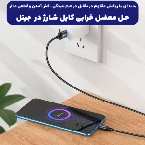 کابل شارژ USB به Micro به طول 1 متر 2.4A از برند هوکو مدل Hoco X89 (100% اورجینال)