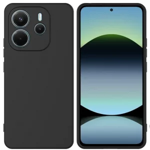 کاور گوشی لیکویید Xiaomi Redmi Note 14 4G مدل زیر بسته محافظ لنزدار