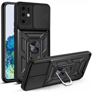قاب کشویی بتمنی مدل آهنربایی هولدردار برای گوشی Samsung S20 Plus طرح اسلاید آرمور