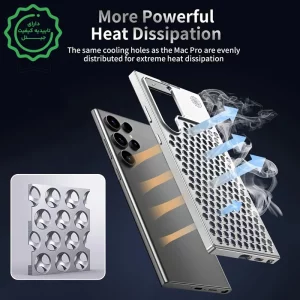 قاب معطر سوپر آلومینیوم مدل Mac Pro مناسب برای گوشی Samsung Galaxy S25 Ultra