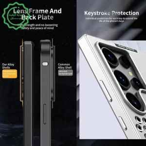 قاب معطر سوپر آلومینیوم مدل Mac Pro مناسب برای گوشی Samsung Galaxy S25 Ultra