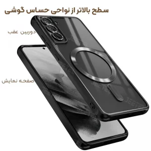 قاب الکتروپلیتینگ MagSafe برای گوشی Samsung Galaxy S21 FE