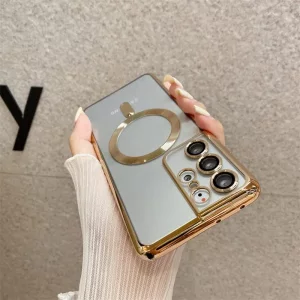 قاب الکتروپلیتینگ MagSafe برای گوشی Samsung Galaxy S21 Ultra