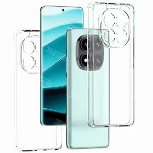 قاب شفاف Xiaomi Redmi Note 14 Pro 4G مدل ژله ای محافظ لنزدار