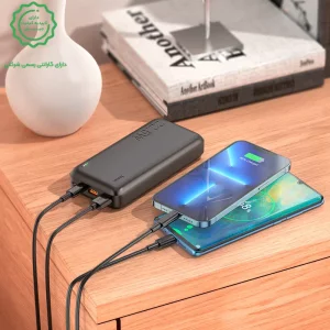 پاوربانک به ظرفیت 20.000Mah و توان 22.5 وات PD+QC3 از برند هوکو مدل Hoco J101A (100% اورجینال)