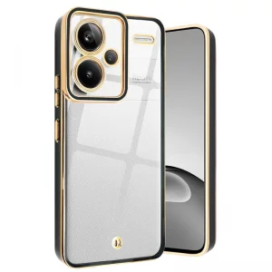 قاب اورجینال الکتروپلیتینگ Xiaomi Redmi Note 13 Pro Plus مدل دور طلایی Space