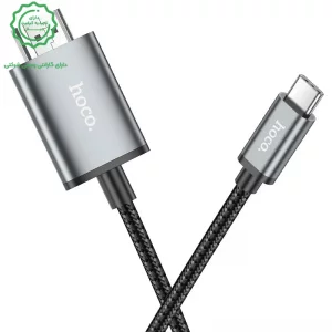 کابل مبدل HDMI به Type-C به طول 2 متر مدل 4K از برند هوکو مدل Hoco UA27 (نسخه اورجینال وارداتی)