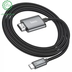 کابل مبدل HDMI به Type-C به طول 2 متر مدل 4K از برند هوکو مدل Hoco UA27 (نسخه اورجینال وارداتی)