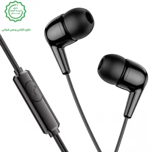 هندزفری سیمی مکالمه دار کانکتور 3.5MM از برند هوکو مدل HOCO M97 (نسخه اورجینال وارداتی)