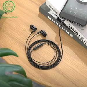 هندزفری سیمی مکالمه دار کانکتور 3.5MM از برند هوکو مدل HOCO M97 (نسخه اورجینال وارداتی)
