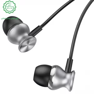 هندزفری سیمی مکالمه دار کانکتور 3.5mm از برند هوکو مدل HOCO M106 (نسخه اورجینال وارداتی)