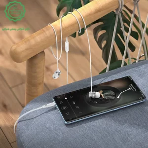هندزفری سیمی مکالمه دار کانکتور 3.5mm از برند هوکو مدل HOCO M106 (نسخه اورجینال وارداتی)