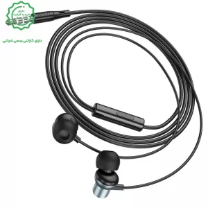 هندزفری سیمی مکالمه دار کانکتور 3.5mm از برند هوکو مدل HOCO M110 (نسخه اورجینال وارداتی)