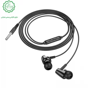 هندزفری سیمی مکالمه دار کانکتور 3.5mm از برند هوکو مدل HOCO M112 (نسخه اورجینال وارداتی)