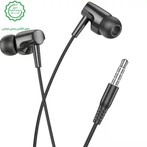 هندزفری سیمی مکالمه دار کانکتور 3.5mm از برند هوکو مدل HOCO M112 (نسخه اورجینال وارداتی)