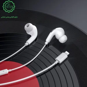 هندزفری سیمی مکالمه دار کانکتور Lightning از برند هوکو مدل HOCO M111 Pro (100% اورجینال)