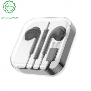 هندزفری سیمی مکالمه دار کانکتور Lightning از برند هوکو مدل HOCO M111 Max (100% اورجینال)