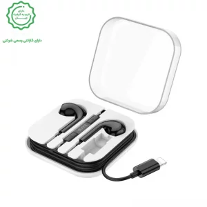 هندزفری سیمی مکالمه دار کانکتور Lightning از برند هوکو مدل HOCO M111 Max (100% اورجینال)