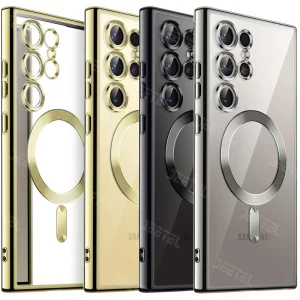 قاب الکتروپلیتینگ MagSafe برای گوشی Samsung Galaxy S22 Ultra