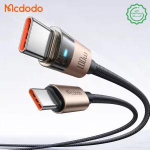 کابل شارژ Type-C به Type-C به طول 1.2 متر 100W 3A از برند مک دودو Mcdodo CA-558 (نسخه اورجینال)