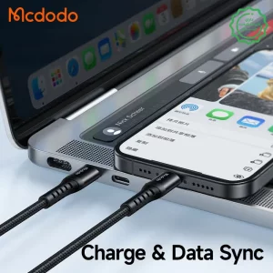 کابل شارژ Type-C به Type-C به طول 1 متر 60W 3A از برند مک دودو Mcdodo CA-564 (نسخه اورجینال)