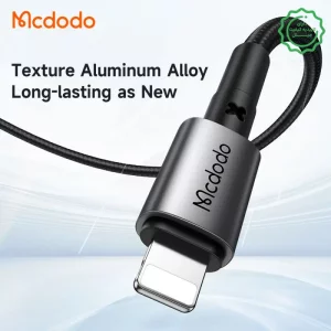 کابل شارژ Lightning به USB به طول 1.2 متر 3A از برند مک دودو Mcdodo CA-358 (نسخه اورجینال)