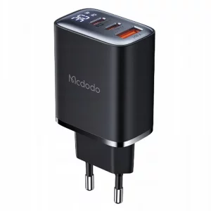 شارژر دیواری 3 پورت به توان 30 وات فست شارژ مک دودو مدل Mcdodo CH-218 (نسخه اورجینال)