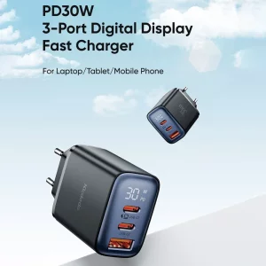 شارژر دیواری 3 پورت به توان 30 وات فست شارژ مک دودو مدل Mcdodo CH-218 (نسخه اورجینال)