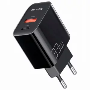 شارژر دیواری 2 پورت به توان 33 وات PD مک دودو مدل Mcdodo CH-092 (نسخه اورجینال)
