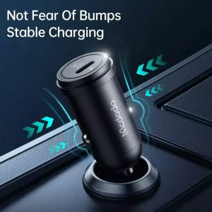 شارژر فندکی 30 وات PD به همراه کابل لایتنینگ به تایپ سی مک دودو مدل Mcdodo CC-749 (نسخه اورجینال)