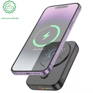 پاوربانک مگ سیف دار به ظرفیت 10.000Mah و توان 20 وات QC3.0 هوکو مدل Hoco J117A (100% اورجینال)